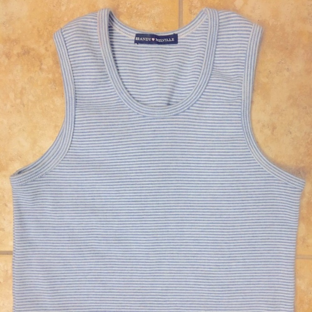 BRANDY MELVILLE top striped Natasha tank - Picture 2 of 5